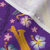 Hawaiian sax purple