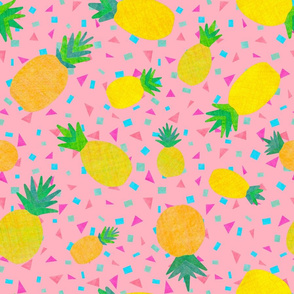 Paper Pineapple Party Pink
