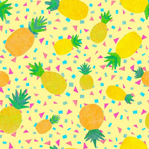 Paper Pineapple PartyYellow