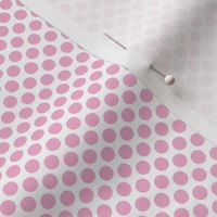 Pop Art Halftone Polka Dot in Bubblegum Pink, Tiny