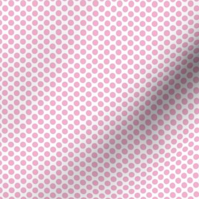 Pop Art Halftone Polka Dot in Bubblegum Pink, Tiny