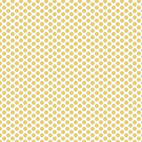 Pop Art Halftone in Golden Yellow - Tiny