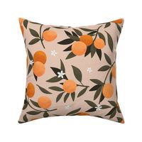 ORANGE BLOSSOM peach 24" repeat