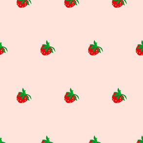 Strawberries on cream 