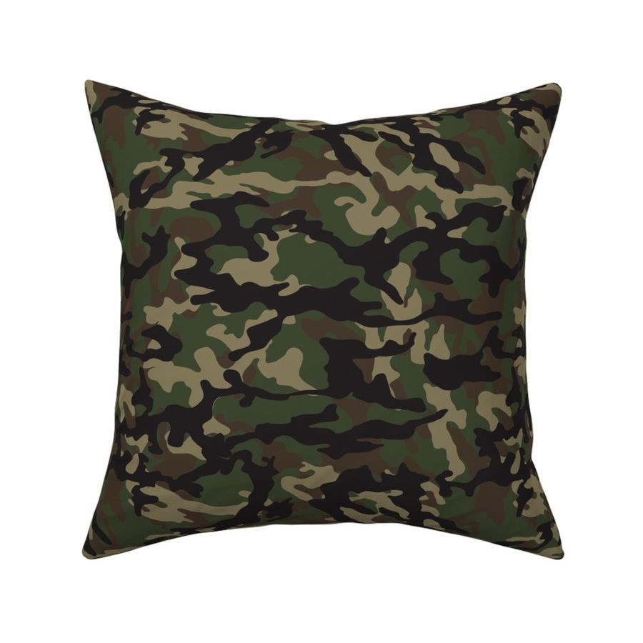 Forest Camo Fabric | Spoonflower