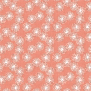 Small Dandelions M+M Blush by Friztin