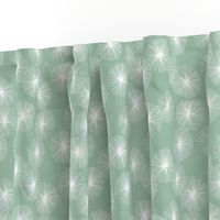 Small Dandelions M+M Eucalyptus by Friztin