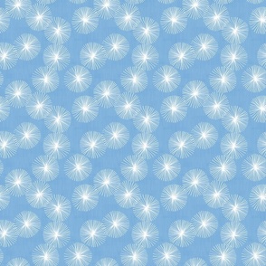 Small Dandelions M+M Sky by Friztin