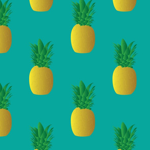 pineapple teal-01