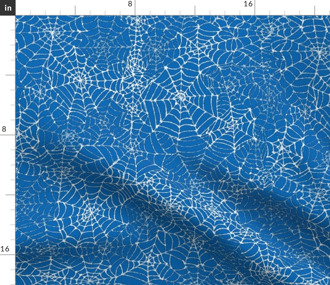 Spider Web Blue