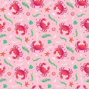 Cute Crabbies - pink