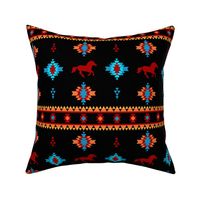 Traditional Native American Design with horse (custom)