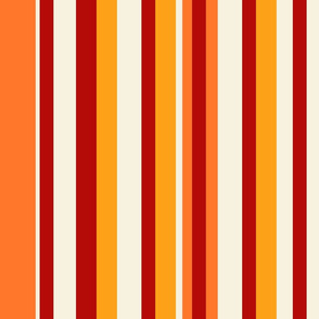 Orange SherBert candy stripes