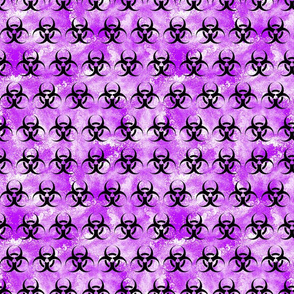 biohazard purple