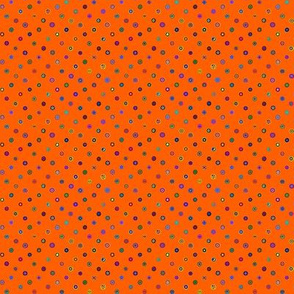 Itsy Bitsy Millefiori Orange