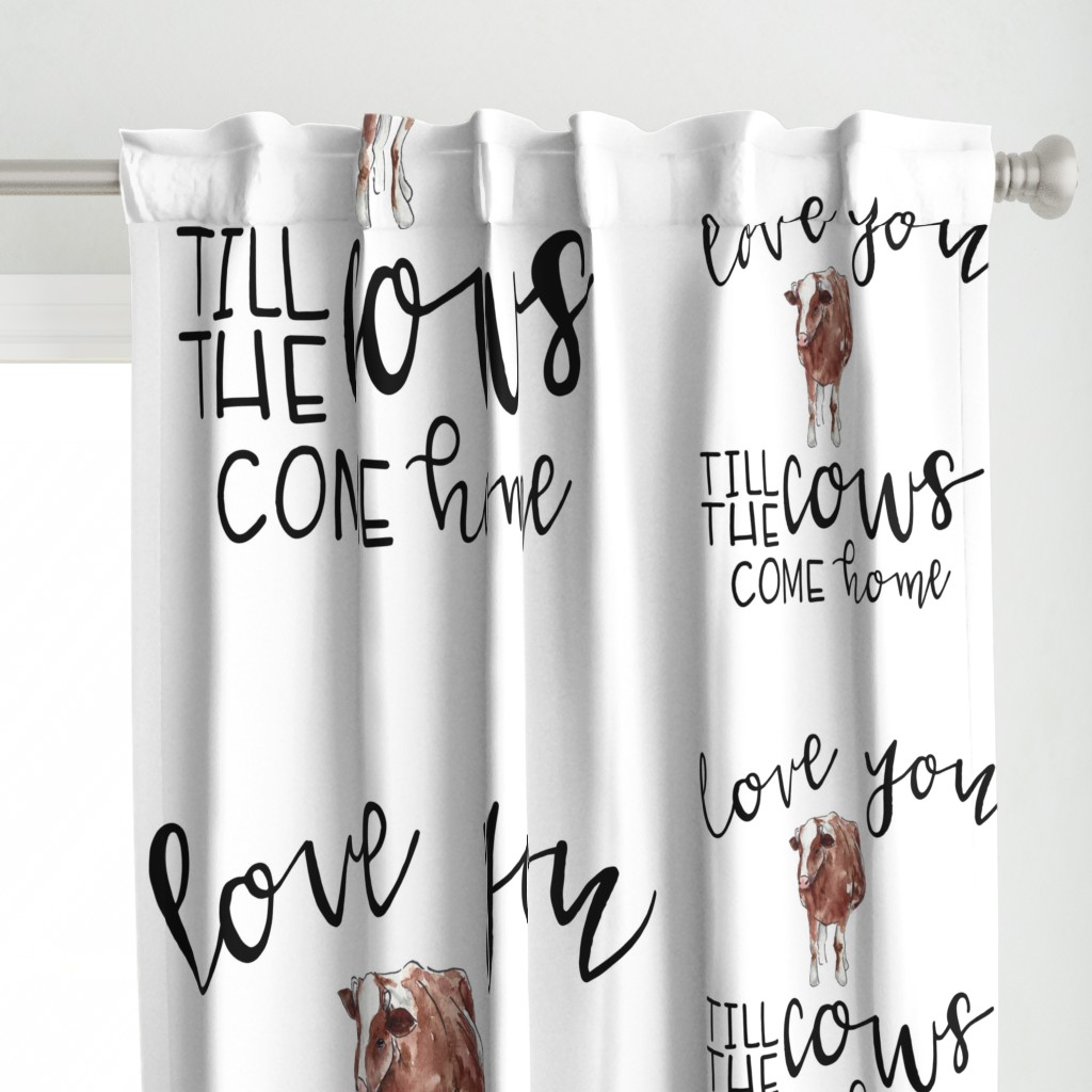 Farm//Love you till the cows come home - blanket/lovey combo - NO GUIDES