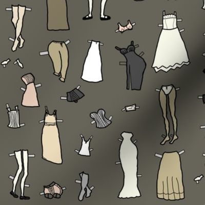 Paper Doll Underpinnings