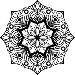 Mandala  for Embroidery