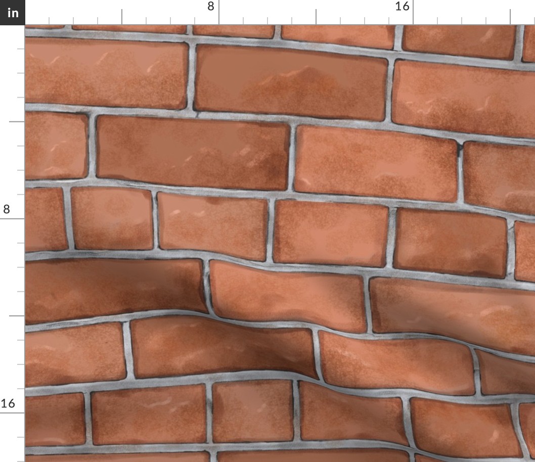 Brick Wall Large