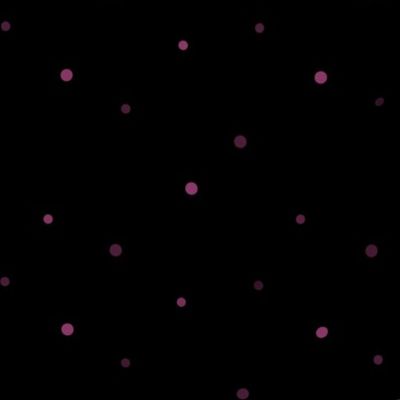 Midsummer Night - tiny dots - black and pink