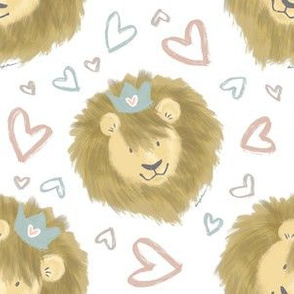 Lion´s Heart white background