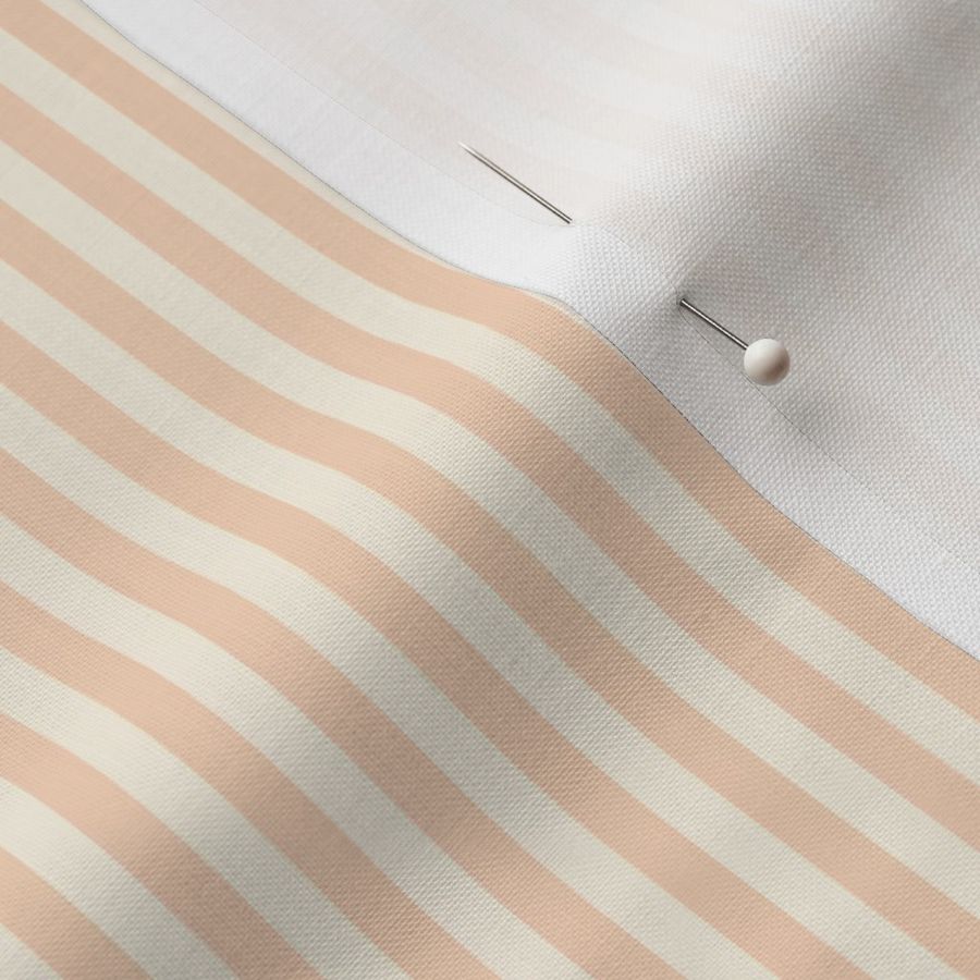 Neutral Peachy Stripe