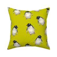 Penguin Pals - Chartreuse - Medium