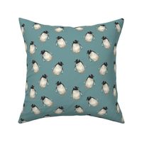 Penguin Pals - Teal - Small