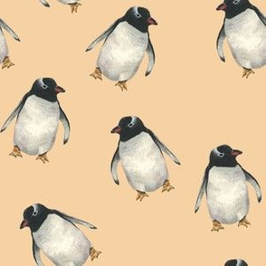 Penguin Pals - Peach - Small