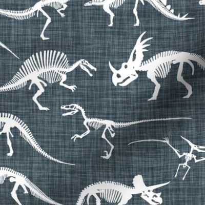 dinosaur bones // 174-15 linen