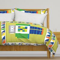 BIG BOT Cheater Quilt