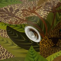 Surreal tropical leopard cammo