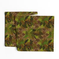 Surreal tropical leopard cammo