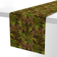 Surreal tropical leopard cammo