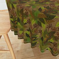 Surreal tropical leopard cammo