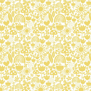 Yellow Legal Paper Fabric, Wallpaper and Home Decor