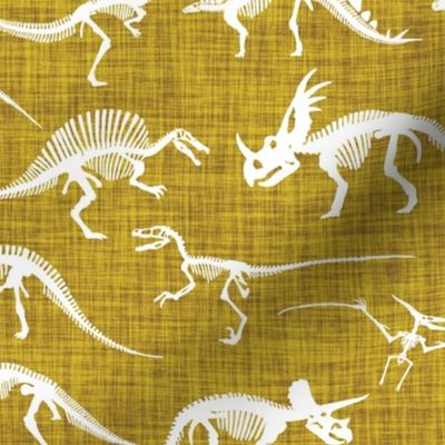 dinosaur bones // marigold linen