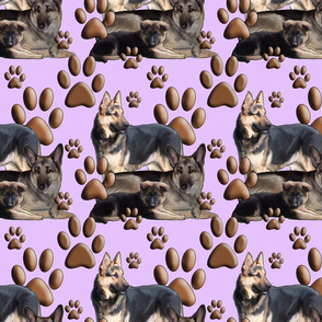 gsd family seamless pattern
