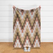 Tribal Texture Pattern 1 Muted Fall - large scale