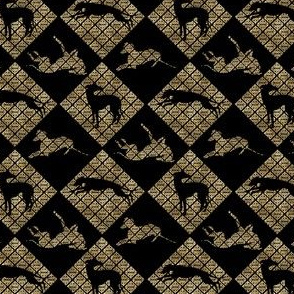 Greyhound Diamonds Celtic Knot Pattern