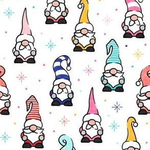 Christmas Gnomes - multi colored - LAD20