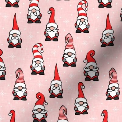 Christmas Gnomes - pink - LAD20