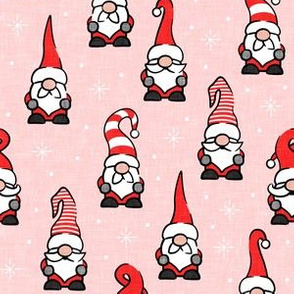 Christmas Gnomes - pink - LAD20