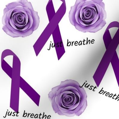 Just Breathe Cystic Fibrosis Roses N Ribbons