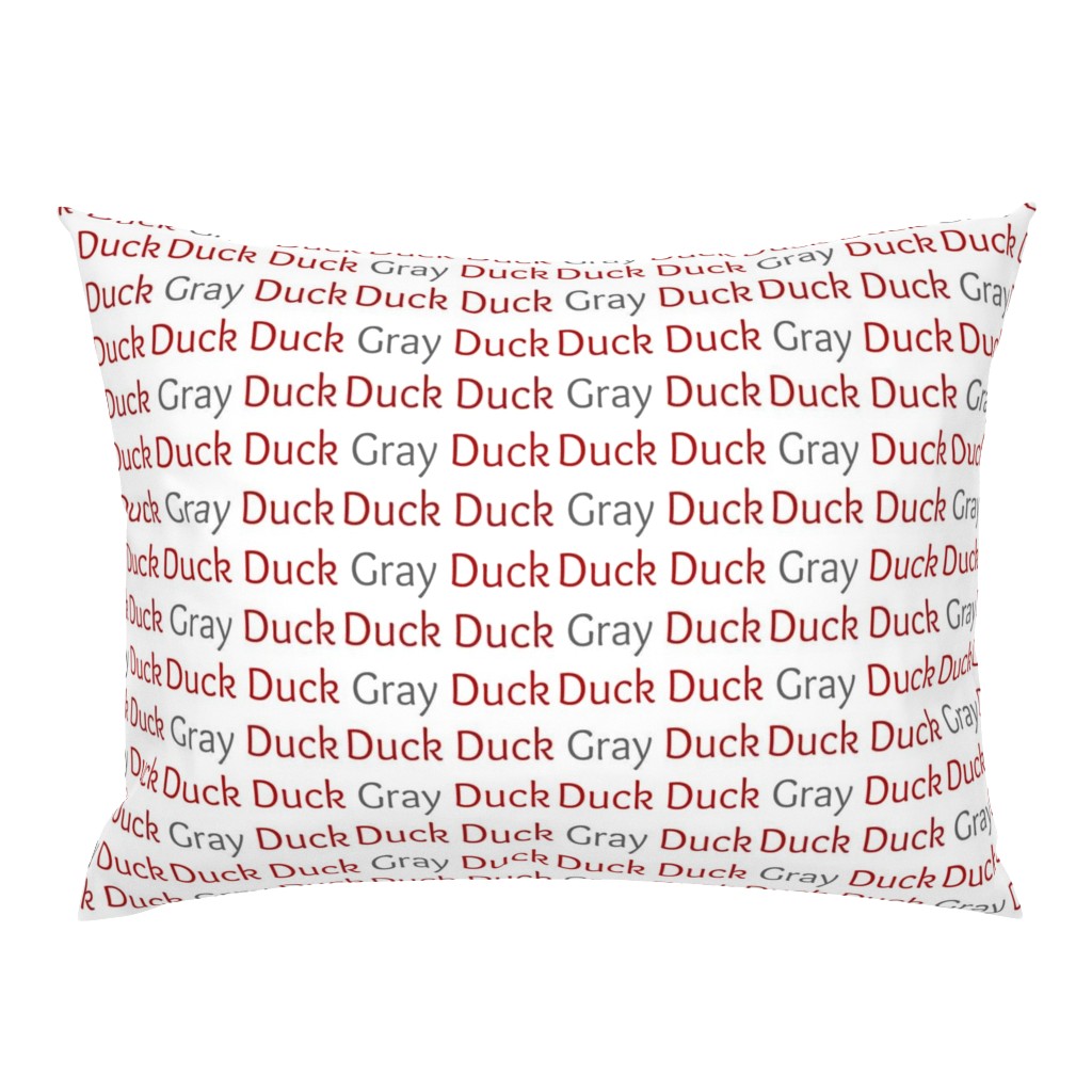 Duck Duck Gray Duck Red