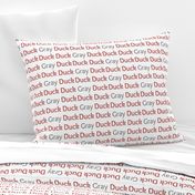 Duck Duck Gray Duck Red