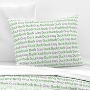 Duck Duck Gray Duck Green