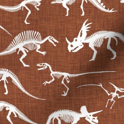 dinosaur bones // sable linen