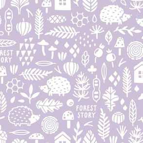 Forest story Light violet