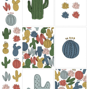 Cactus Cuties Wall Decal/Wall Art